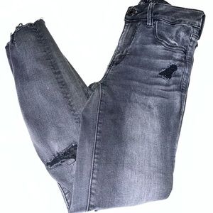 Black American eagle jeans